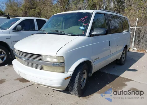 1999 Chevrolet Astro from USA, damaged, VIN 1GNDM19W7XB103893